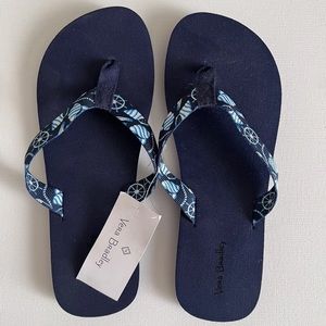 Vera Bradley Webbing Strap Flip Flops